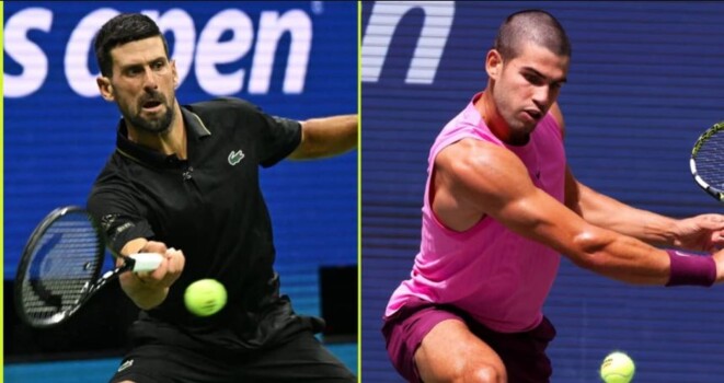 مواجهة مرتقبة بين ديوكوفيتش والكاراز في نصف نهائي بطولة اميركا المفتوحة ، ايطاليا تصدم اسبانيا وتهزمها  في يوروباسكت