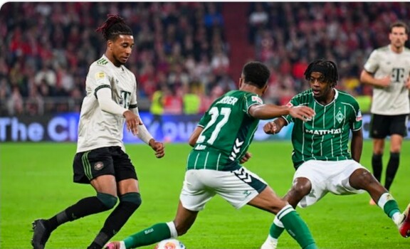 البايرن يستعرض بقوة بمواجهة بريمن والتعادل يحسم الديربي بين جيرونا واسبانيول وفوز مارسيليا على ستراسبورغ