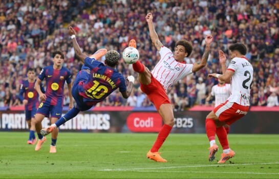 جيرونا يفاجئ برشلونة، فوز ليتشي على كالياري وتأهل برينتفورد في كأس الاتحاد الانكليزي