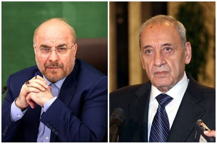 اتصال بين بري وقاليباف ...  ماذا جرى خلاله؟