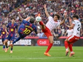 جيرونا يفاجئ برشلونة، فوز ليتشي على كالياري وتأهل برينتفورد في كأس الاتحاد الانكليزي